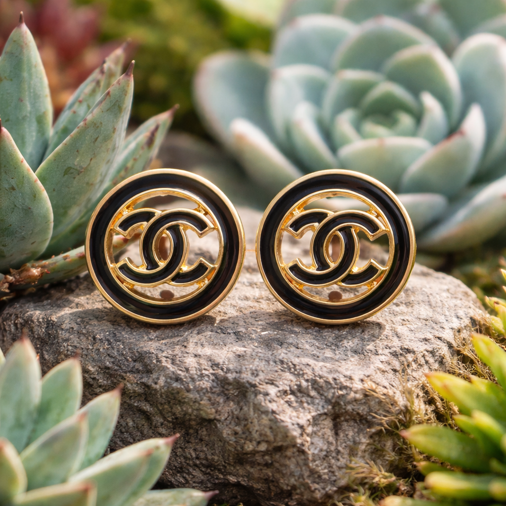 Aretes estilo CHANEL